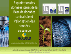 Exploitation-Valorisation