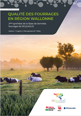 2ème synthèse de la qualité des fourrages en région wallone